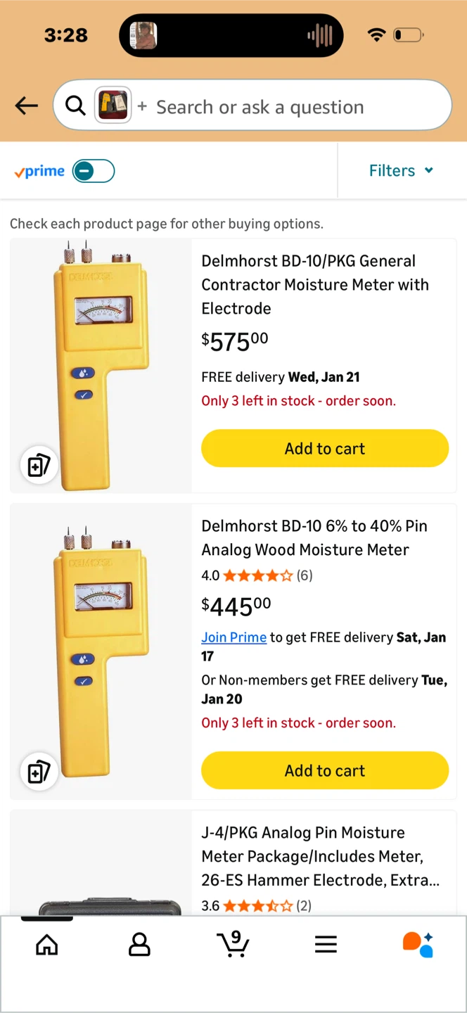 Delmhorst BD-10 Moisture Meter - photo 5