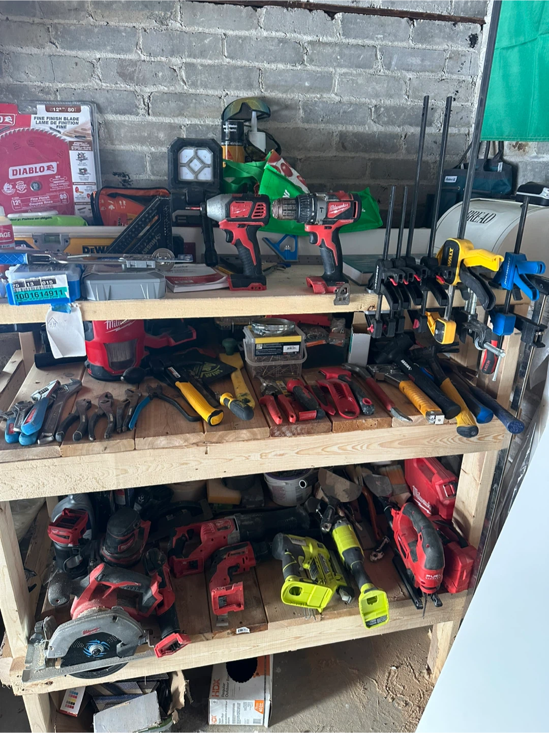 Milwaukee hand and power tools