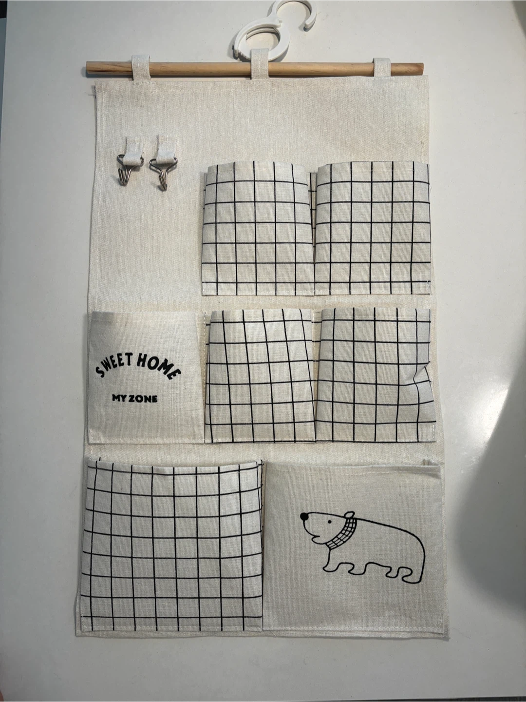 Hanging Wall Organizer with Pockets