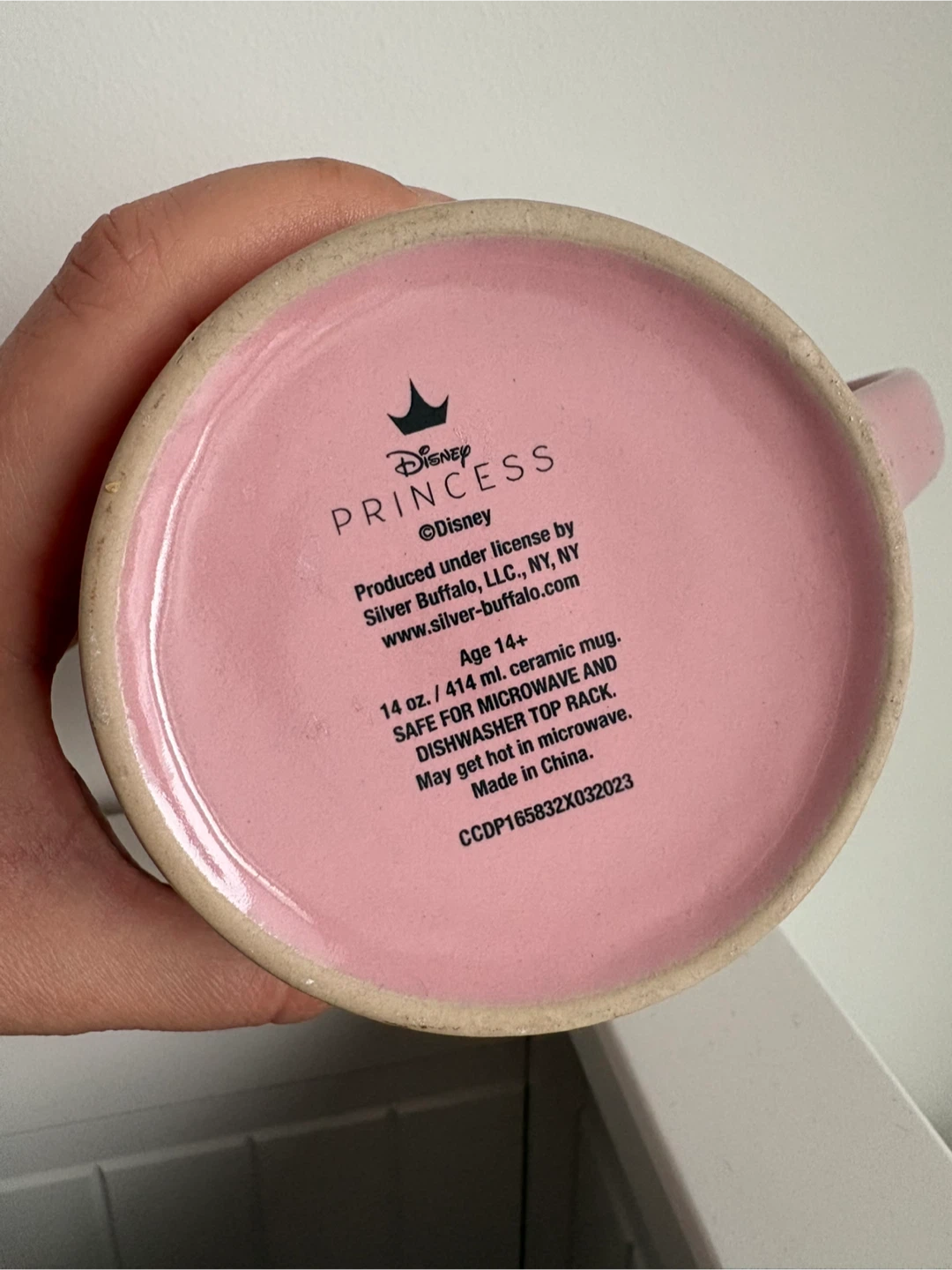 Disney Princess Pink Ceramic Mug - photo 3