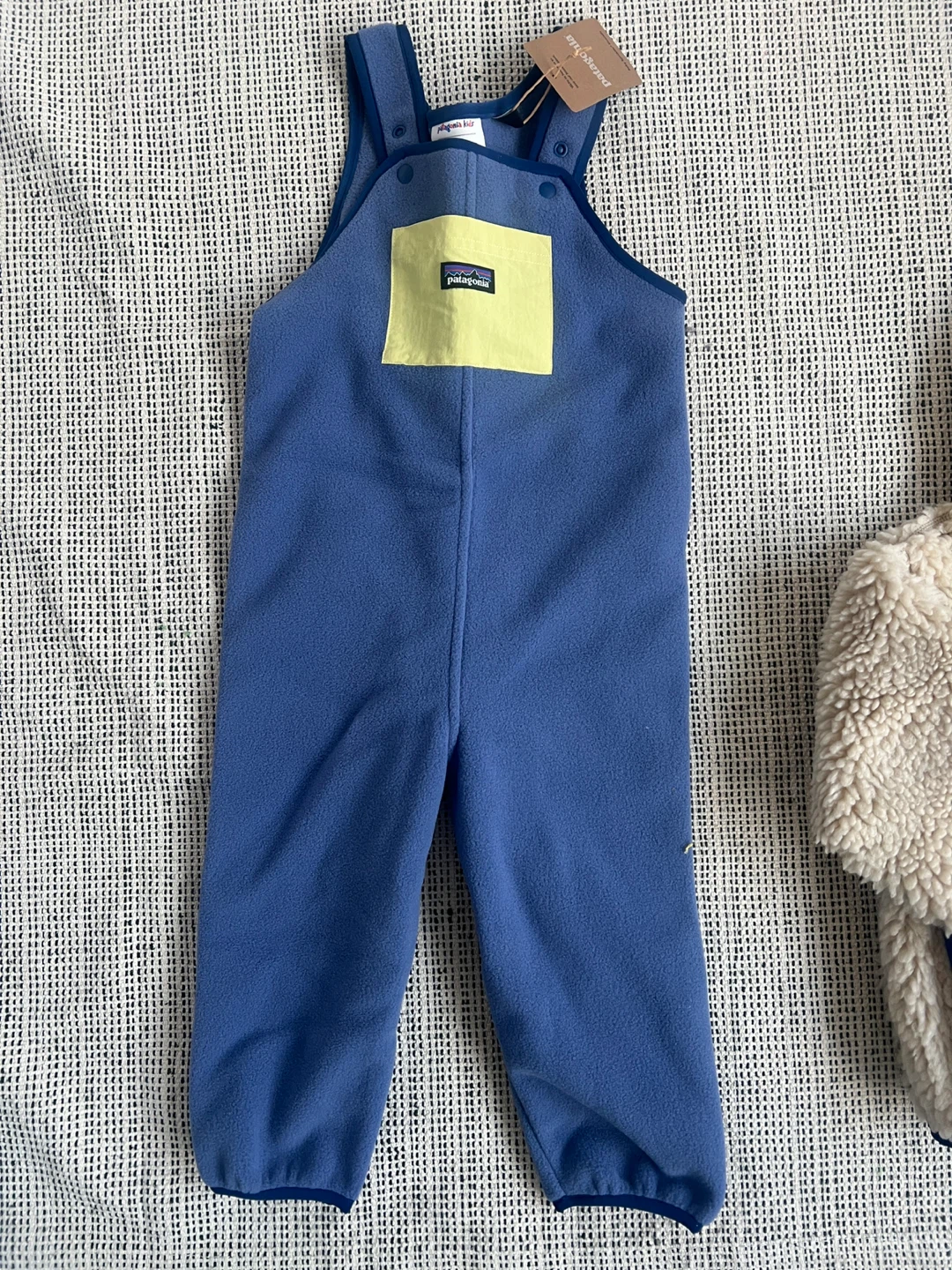 Patagonia Fleece Baby Bunting Overalls 3T