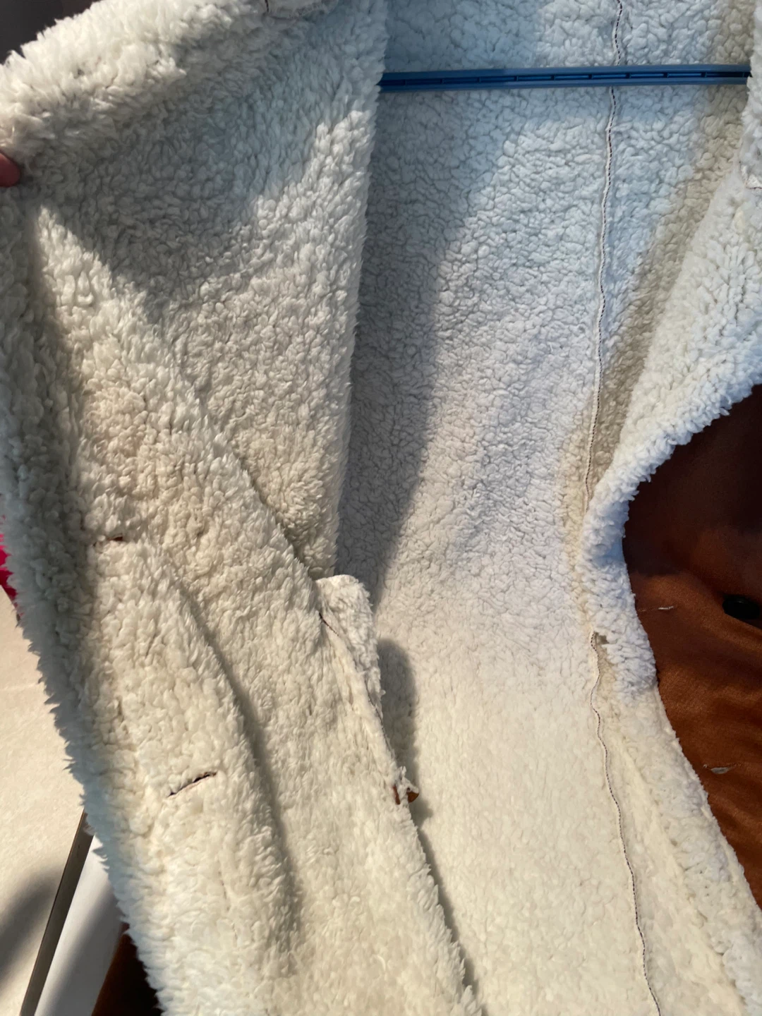 Brown Sherpa Lined Jacket - Size XXL - photo 2