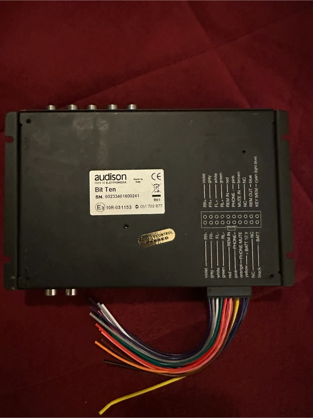 Audison Bit Ten Digital Crossover Processor - photo 3