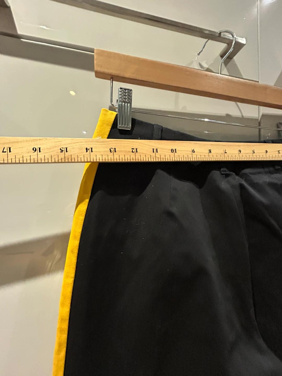 ZARA Black & Yellow Stripe Pants - photo 5