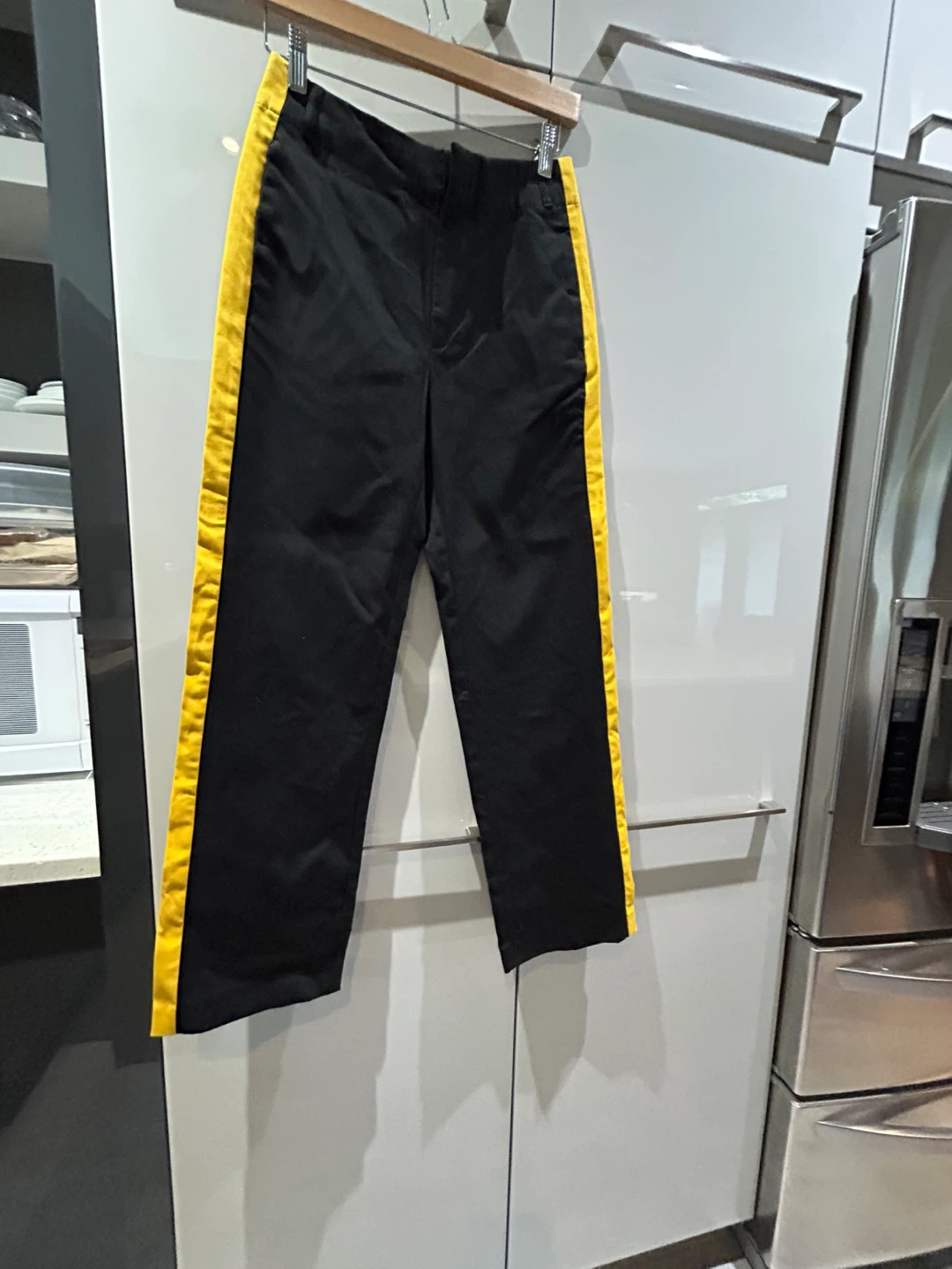ZARA Black & Yellow Stripe Pants