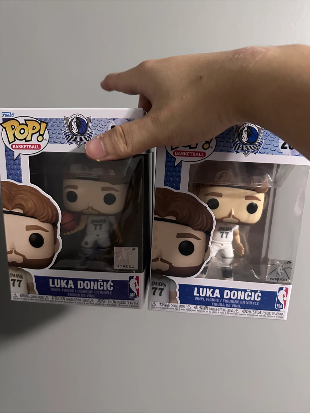 2x Luka Doncic Funko pops