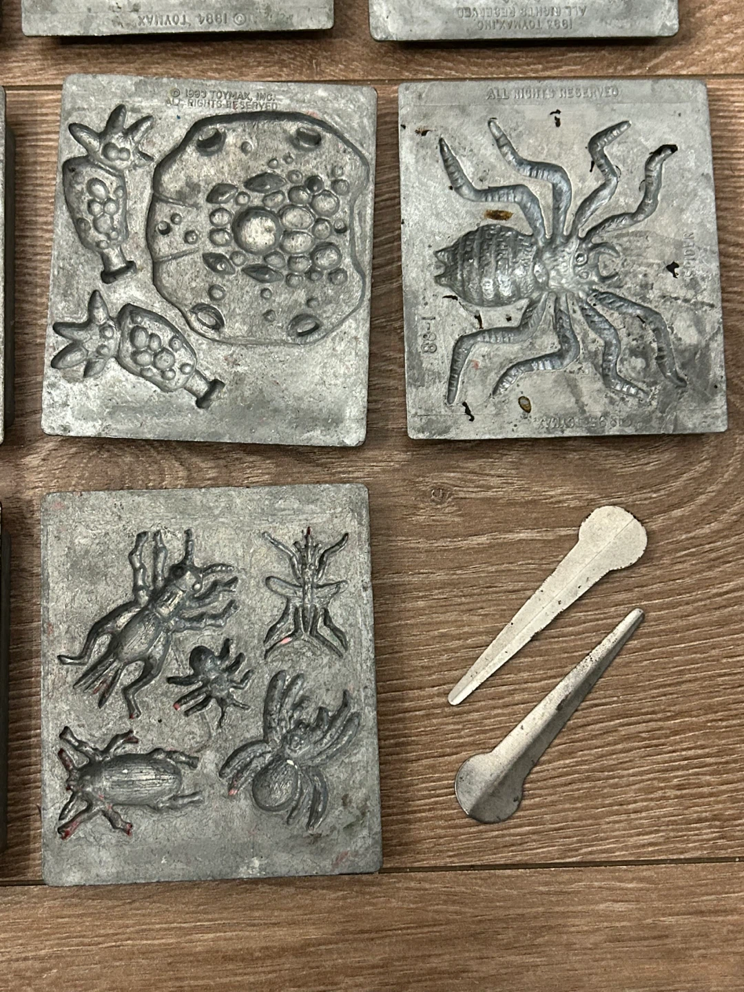 🏆Vintage Set 1992–1994 Toymax Metal Molds Collection - photo 5