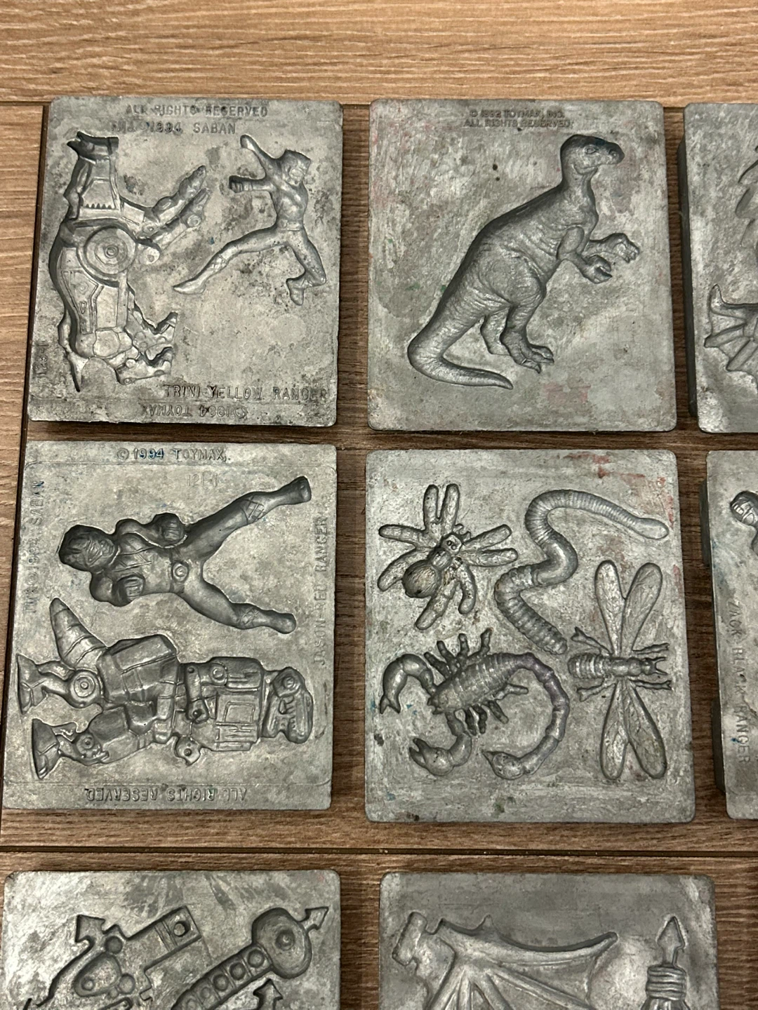 🏆Vintage Set 1992–1994 Toymax Metal Molds Collection - photo 2