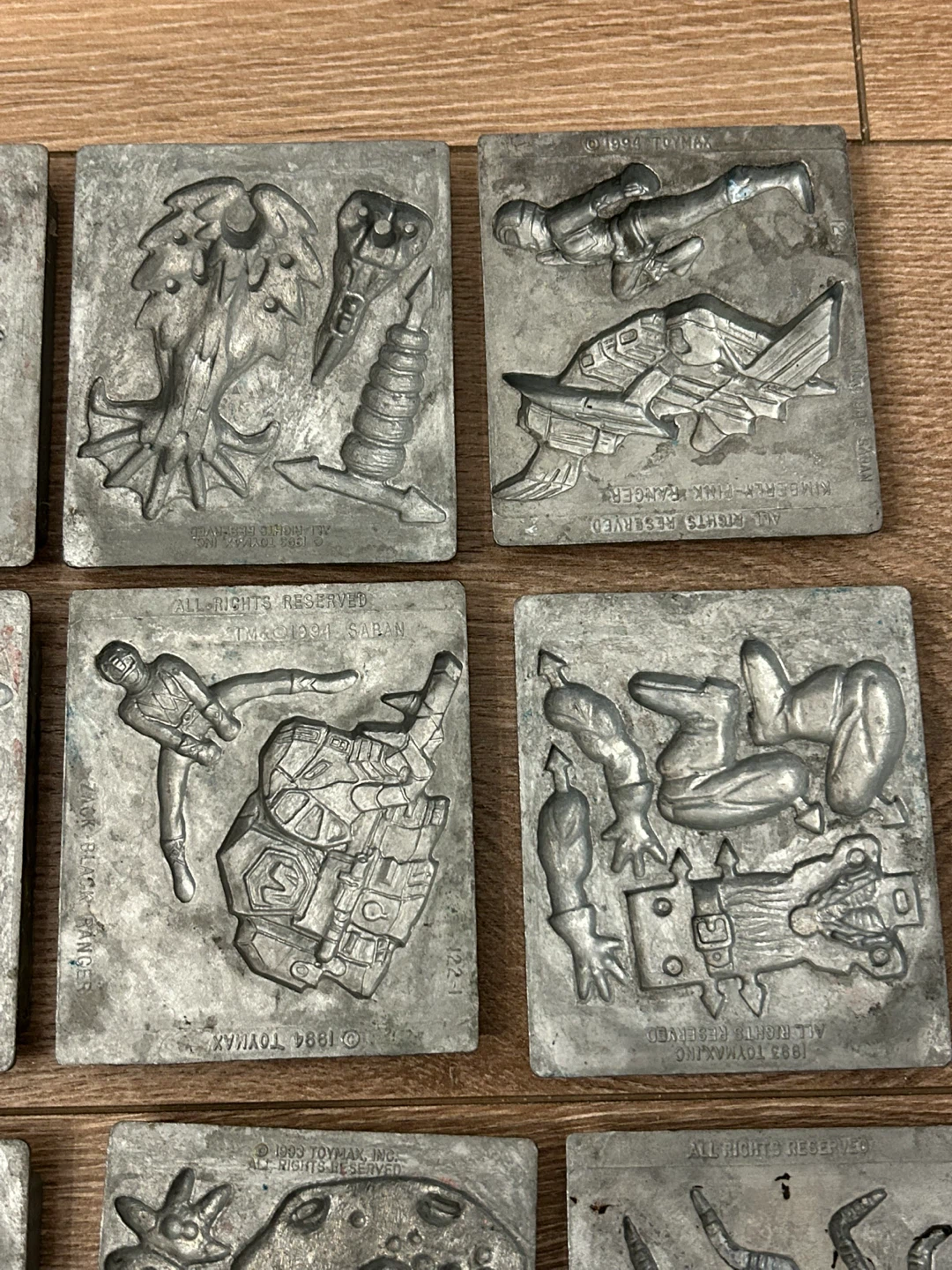 🏆Vintage Set 1992–1994 Toymax Metal Molds Collection - photo 3
