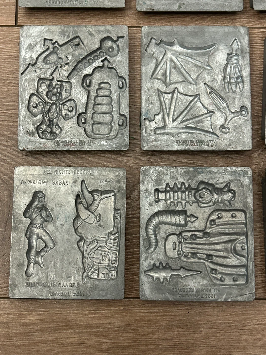 🏆Vintage Set 1992–1994 Toymax Metal Molds Collection - photo 4