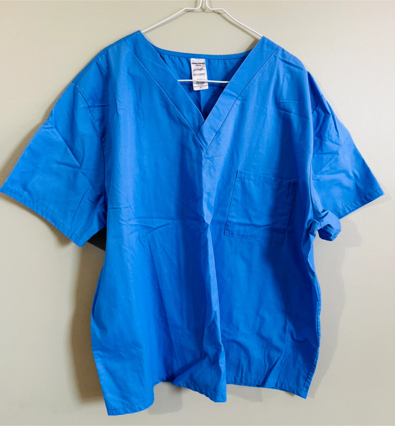 Unisex XL/TG Blue Scrub Top - photo 2