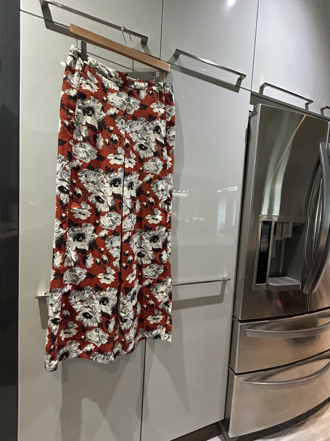 Floral Wide Leg Pants