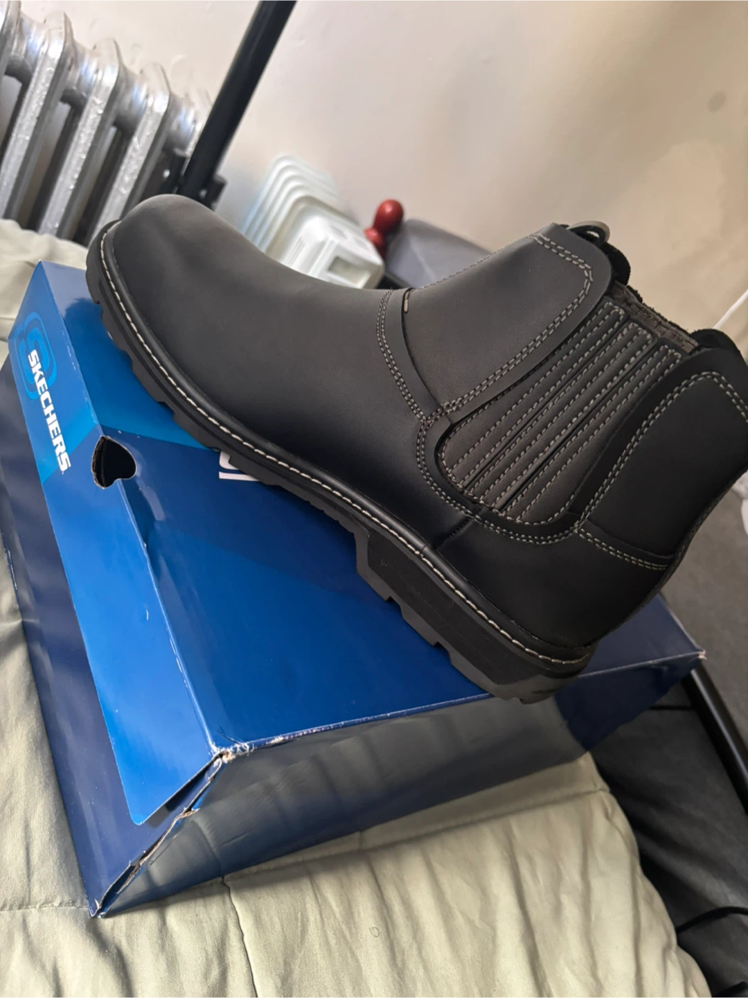 Skechers Black Chelsea Boots - Men's - photo 2