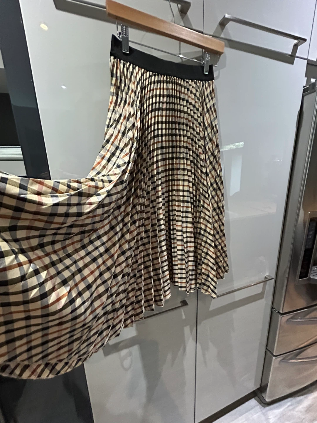 Belle Vere Pleated Plaid Skirt - photo 2