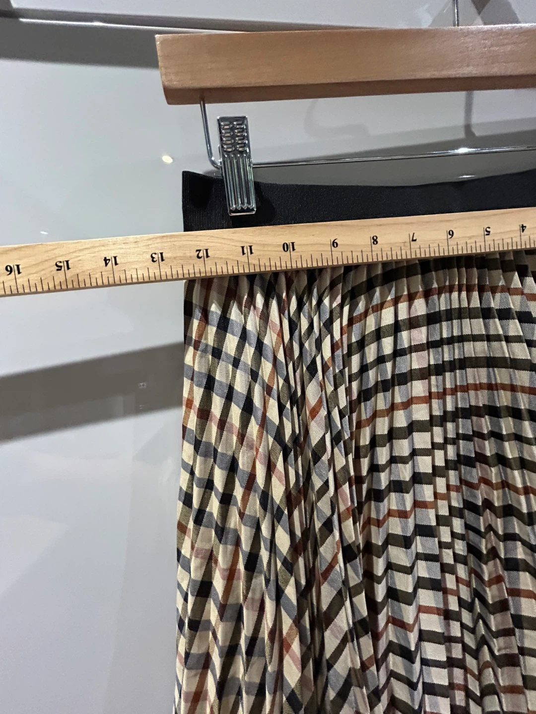 Belle Vere Pleated Plaid Skirt - photo 5