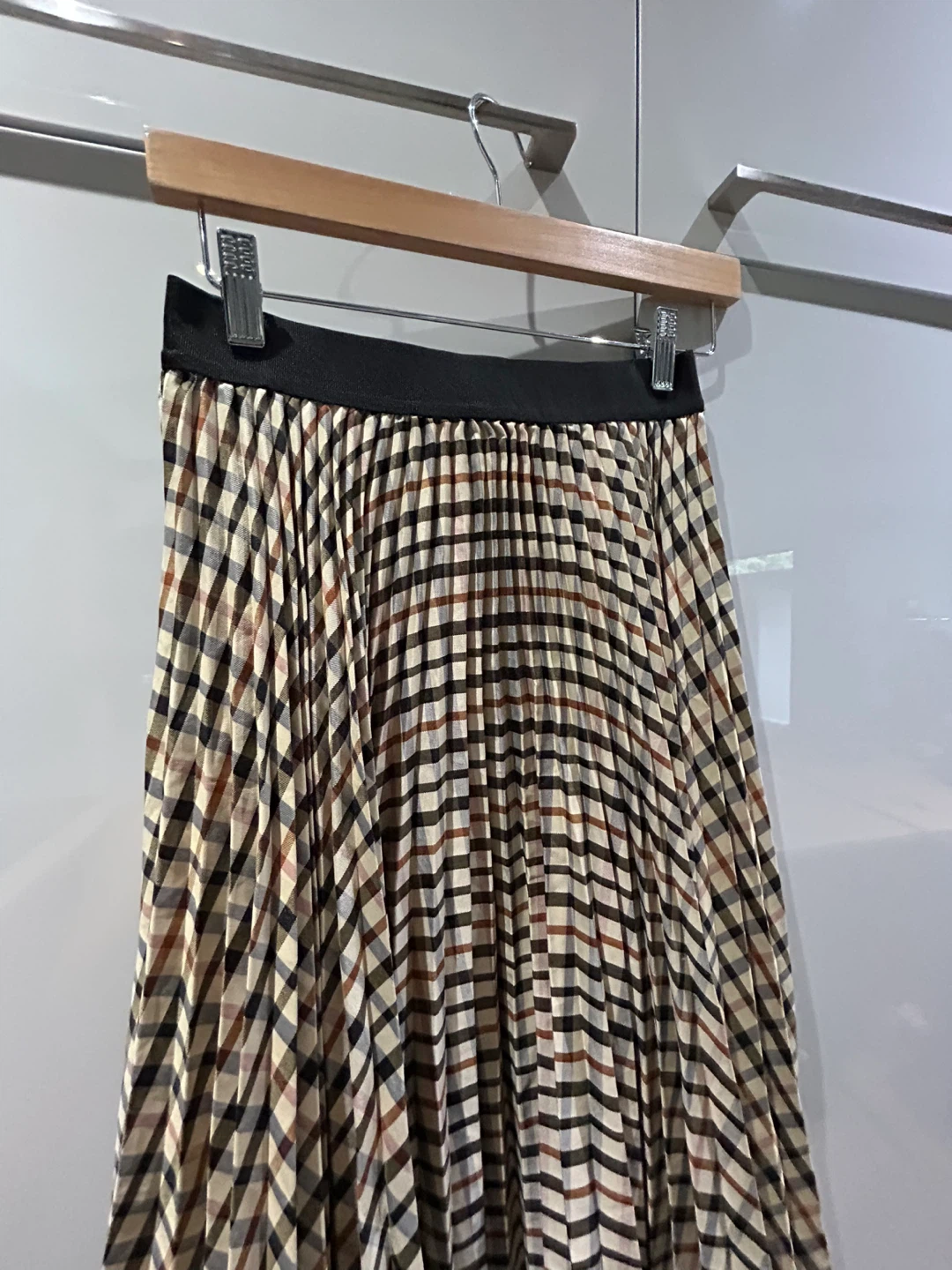 Belle Vere Pleated Plaid Skirt - photo 3