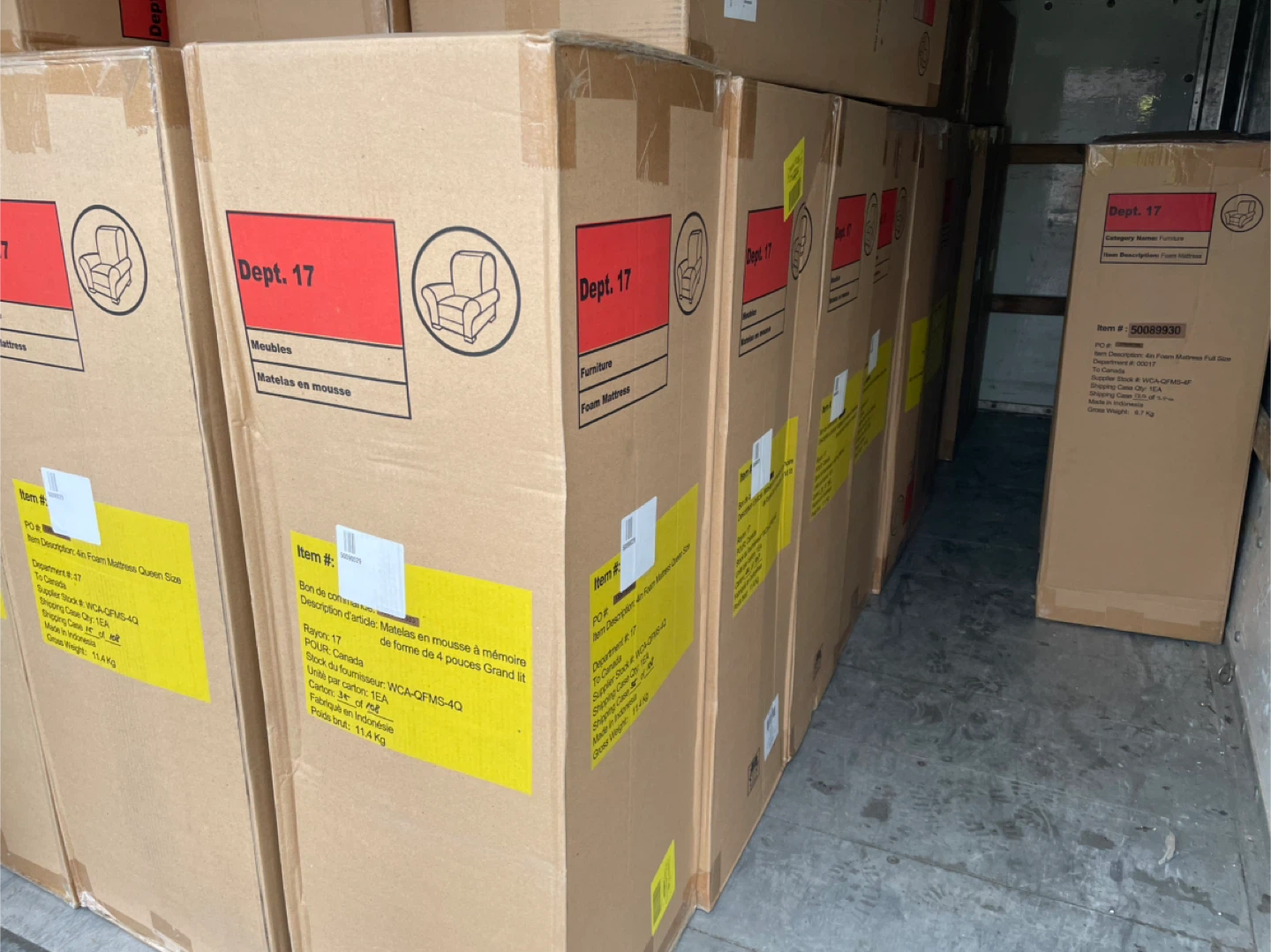 Full | double Mattress 4” BRAND NEW IN BOX - photo 4