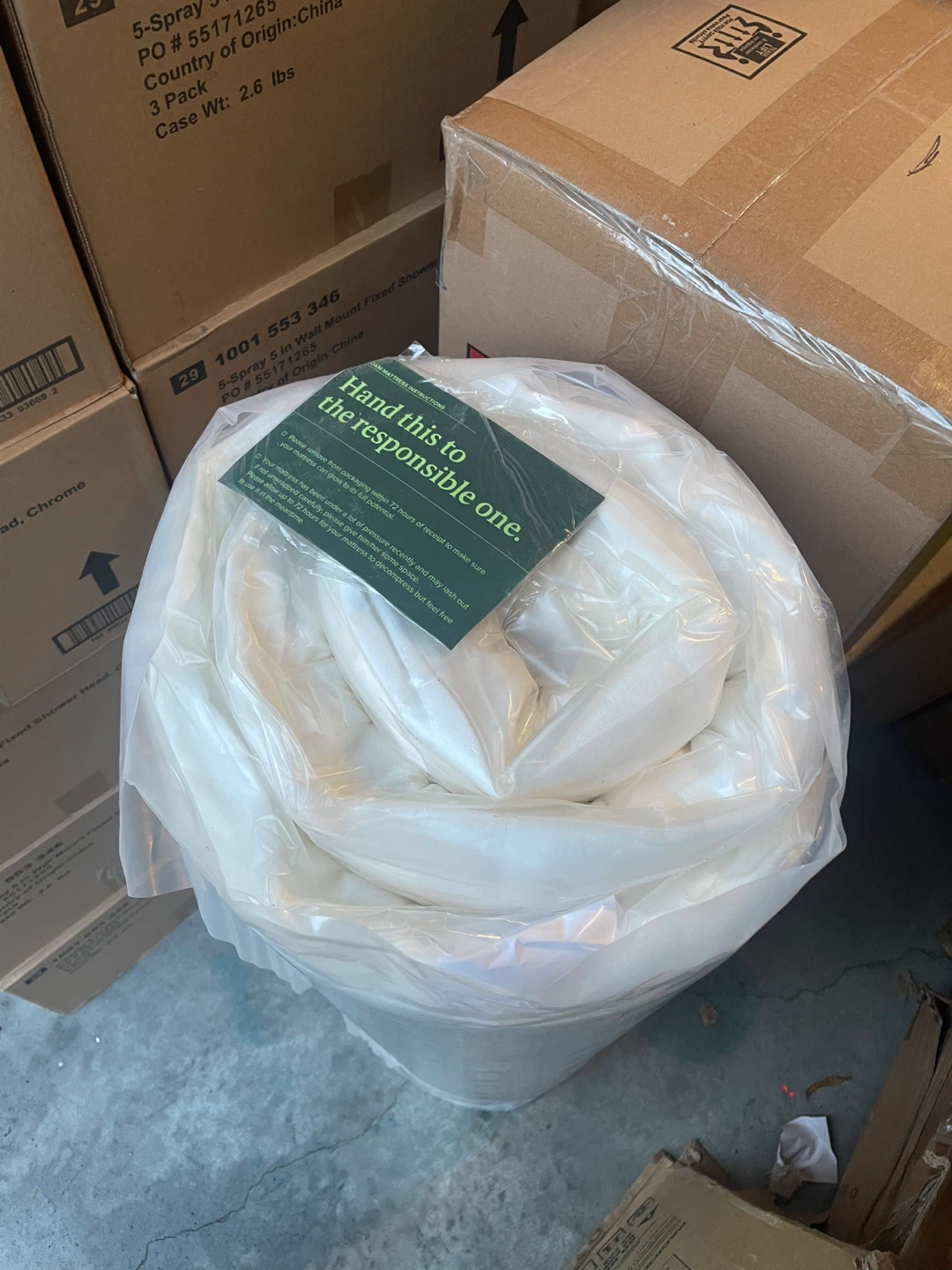 Full | double Mattress 4” BRAND NEW IN BOX