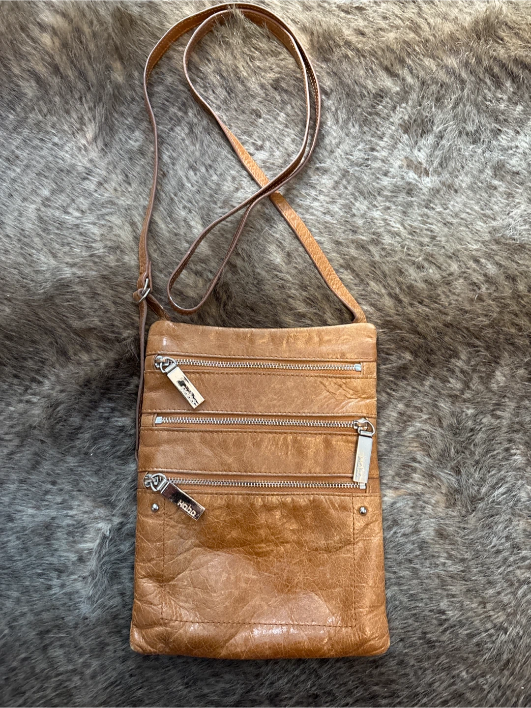 HOBO Crossbody Bag - leather - photo 2