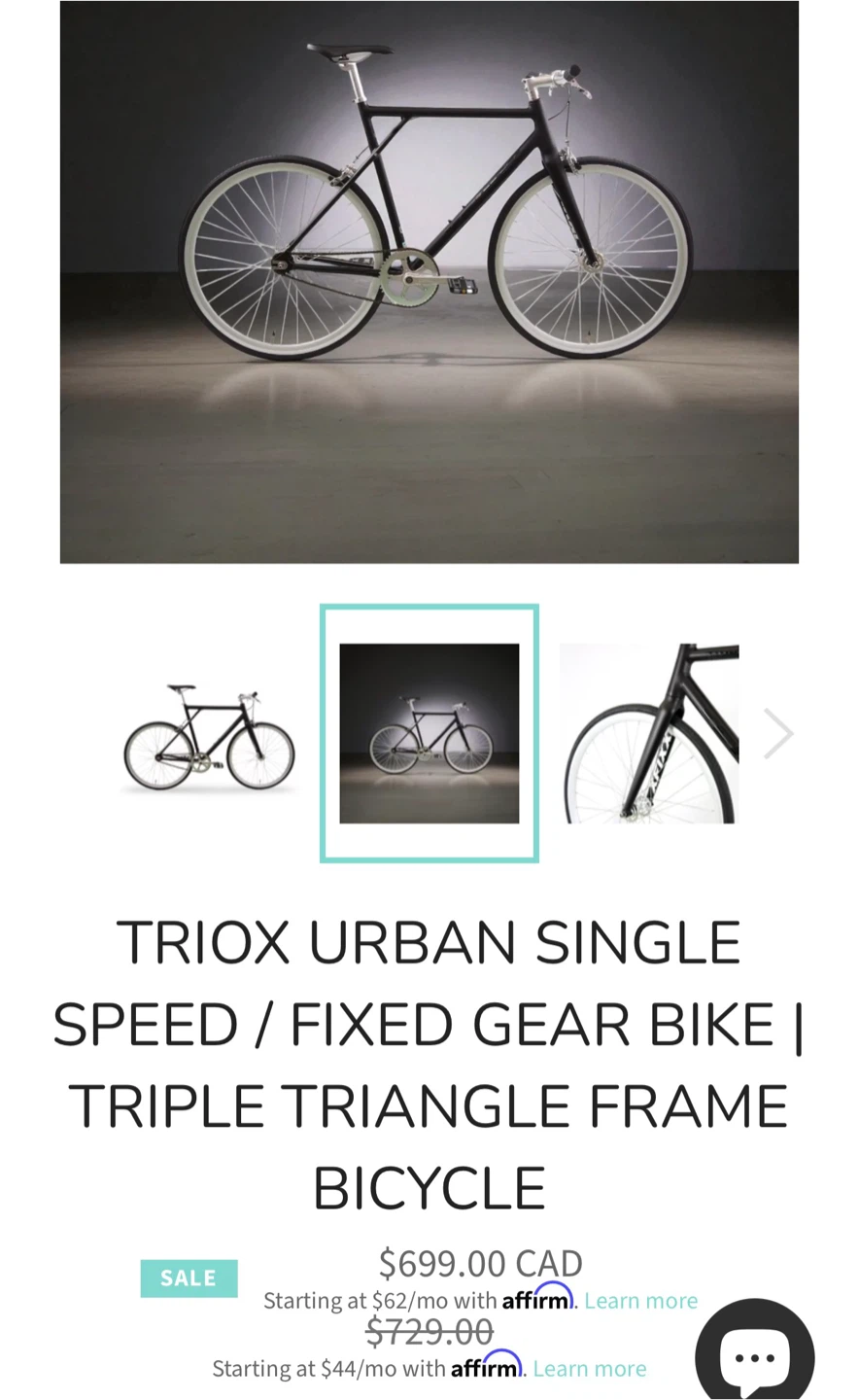 Xfixxi TRIOX Urban Bicycle (open to offers) - photo 2