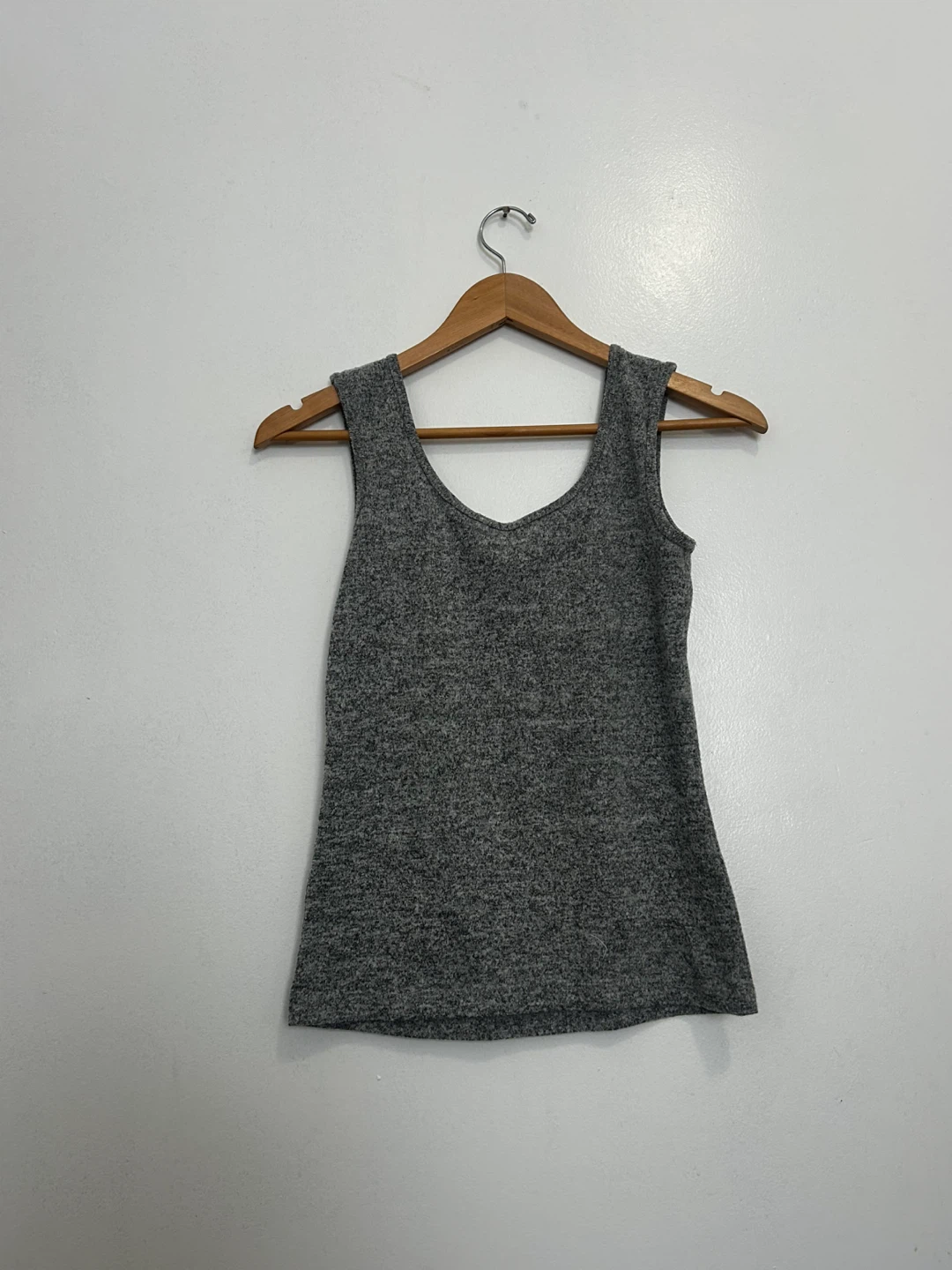 SUZY Grey Marled Tank Top - photo 2