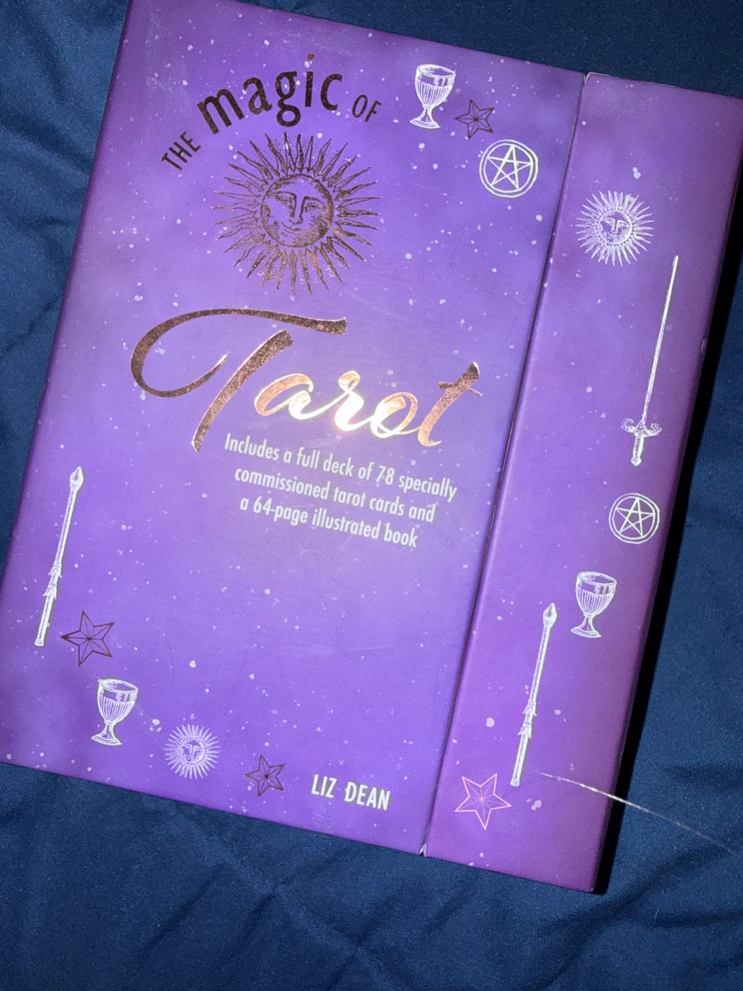 The Magic of Tarot by Liz Dean, Card and Book Set