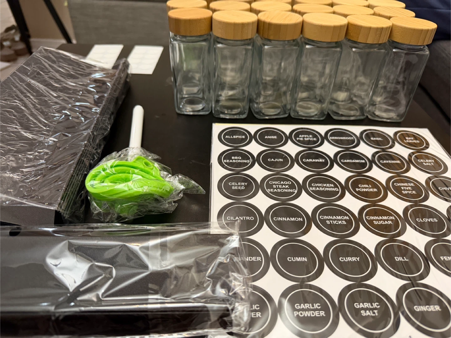 Brand new Spice Jar Set + Drawer Organizer (Complete Bundle) - photo 4
