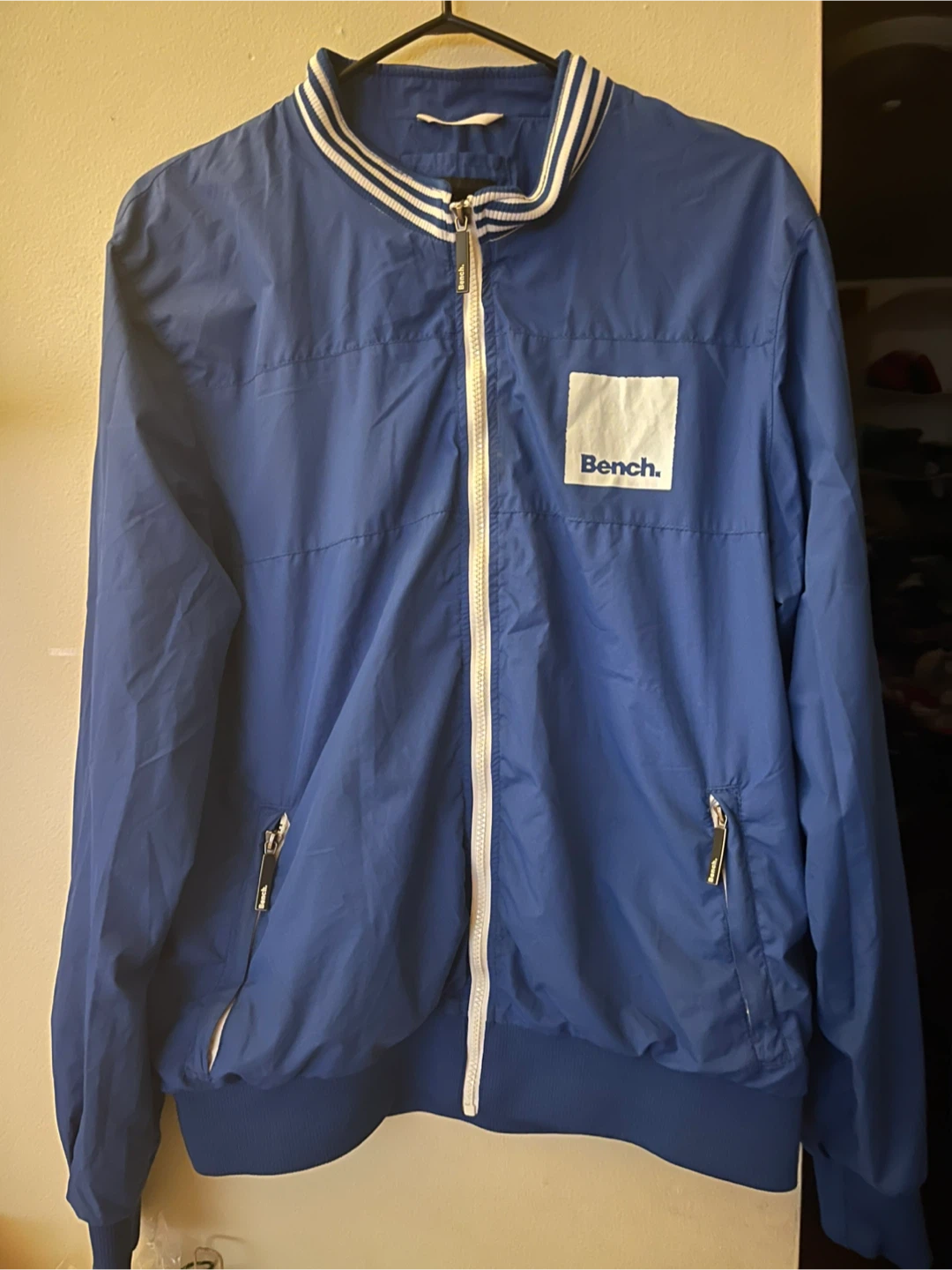 Bench blue track jacket size L 🏆