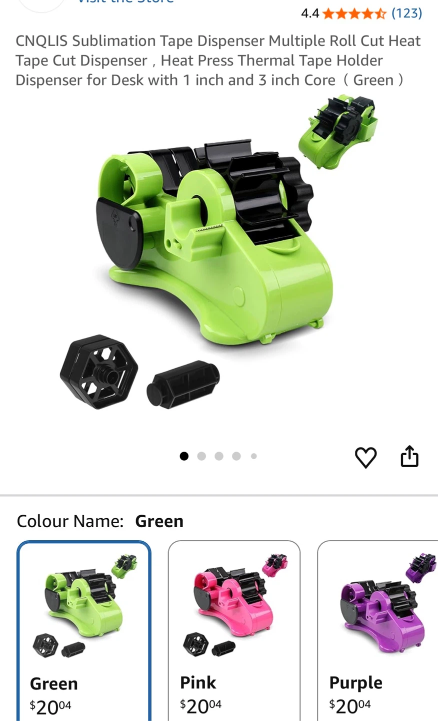 Sublimation Tape Dispenser - Blue