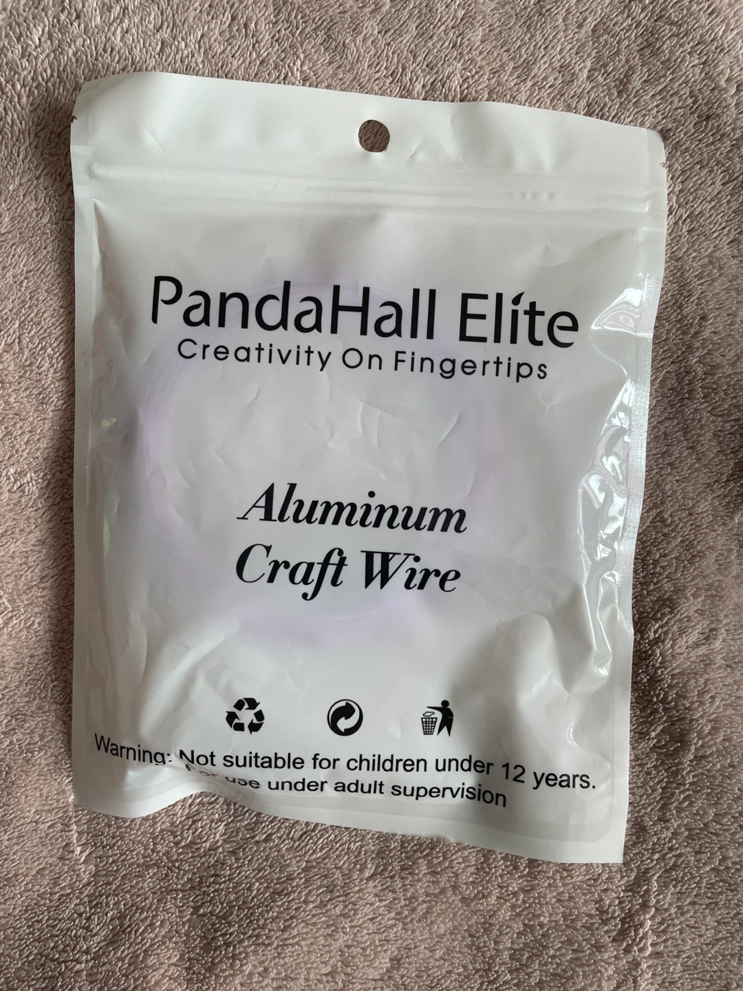 PandaHall Elite Aluminum Craft Wire - Purple 🏆 - photo 2