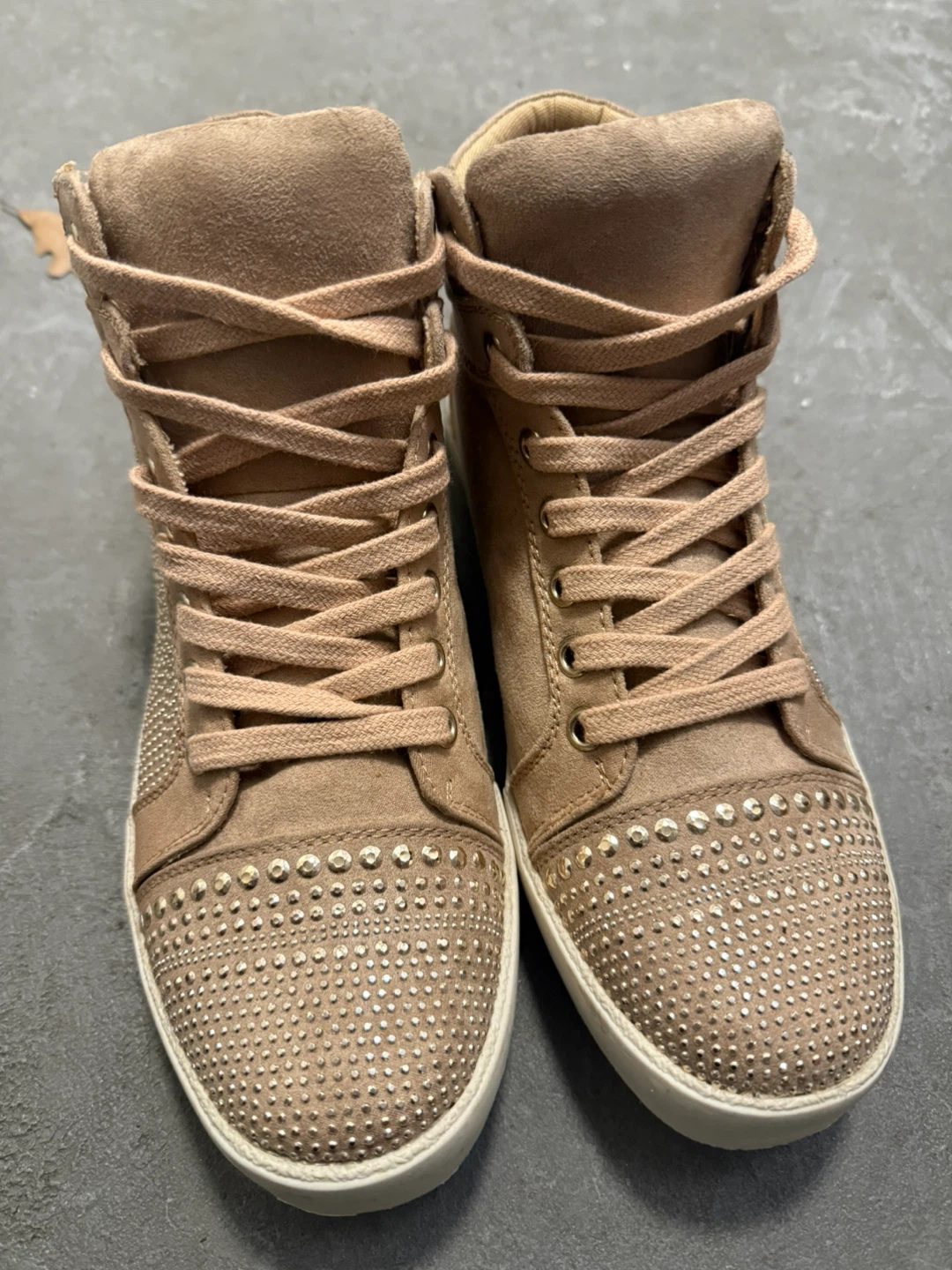 Women's Studded High-Top Sneakers women size 6