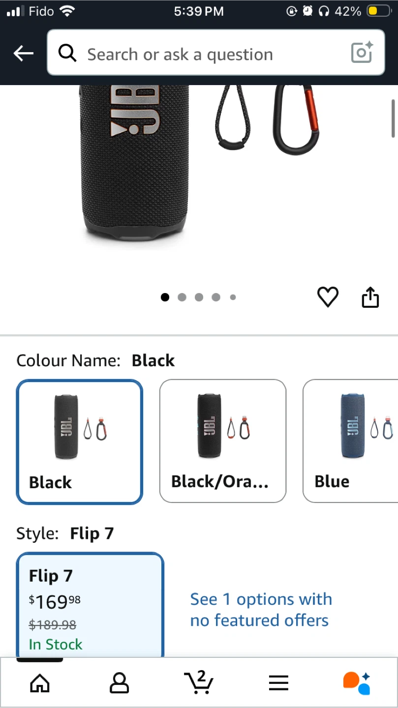 JBL Flip 7 Portable Waterproof Bluetooth Speaker - Black - photo 4