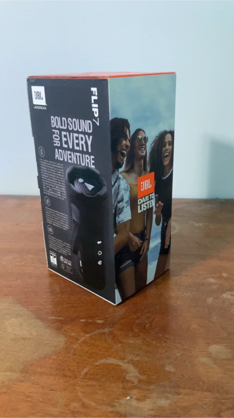 JBL Flip 7 Portable Waterproof Bluetooth Speaker - Black - photo 2