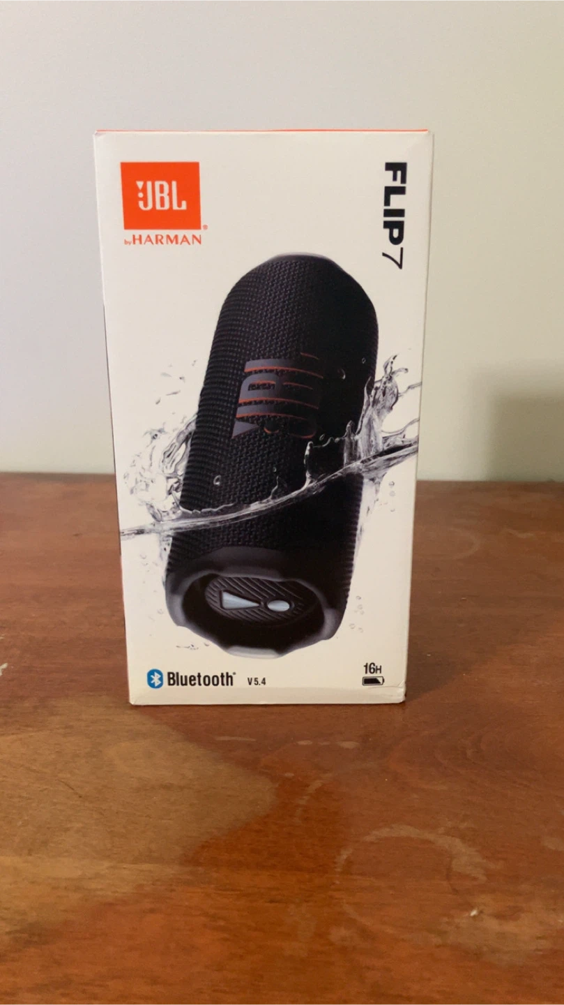 JBL Flip 7 Portable Waterproof Bluetooth Speaker - Black - photo 3