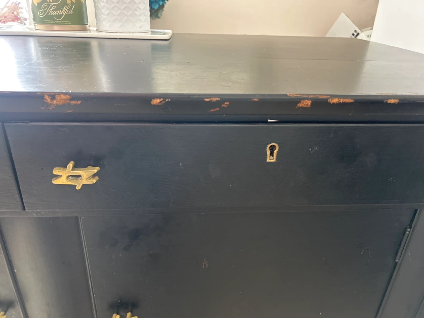 Black Vintage Dresser - photo 2