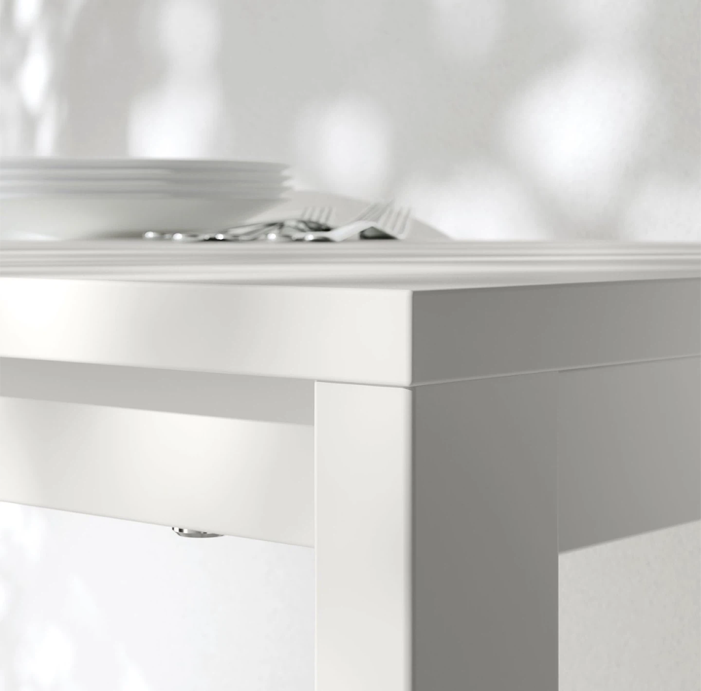 IKEA Melltorp White Dining Table - photo 4