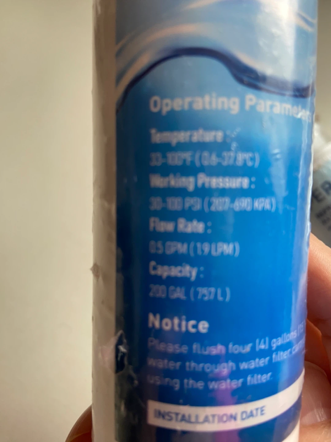 Percol Refrigerator Water Filter PCL-08 - photo 3