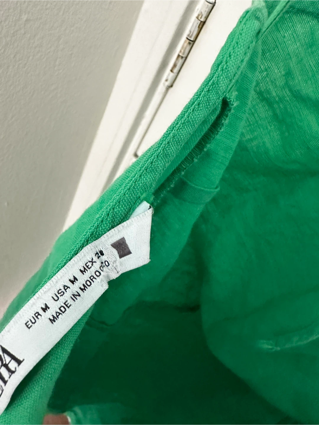 Zara Green Halter Mini Dress - photo 3