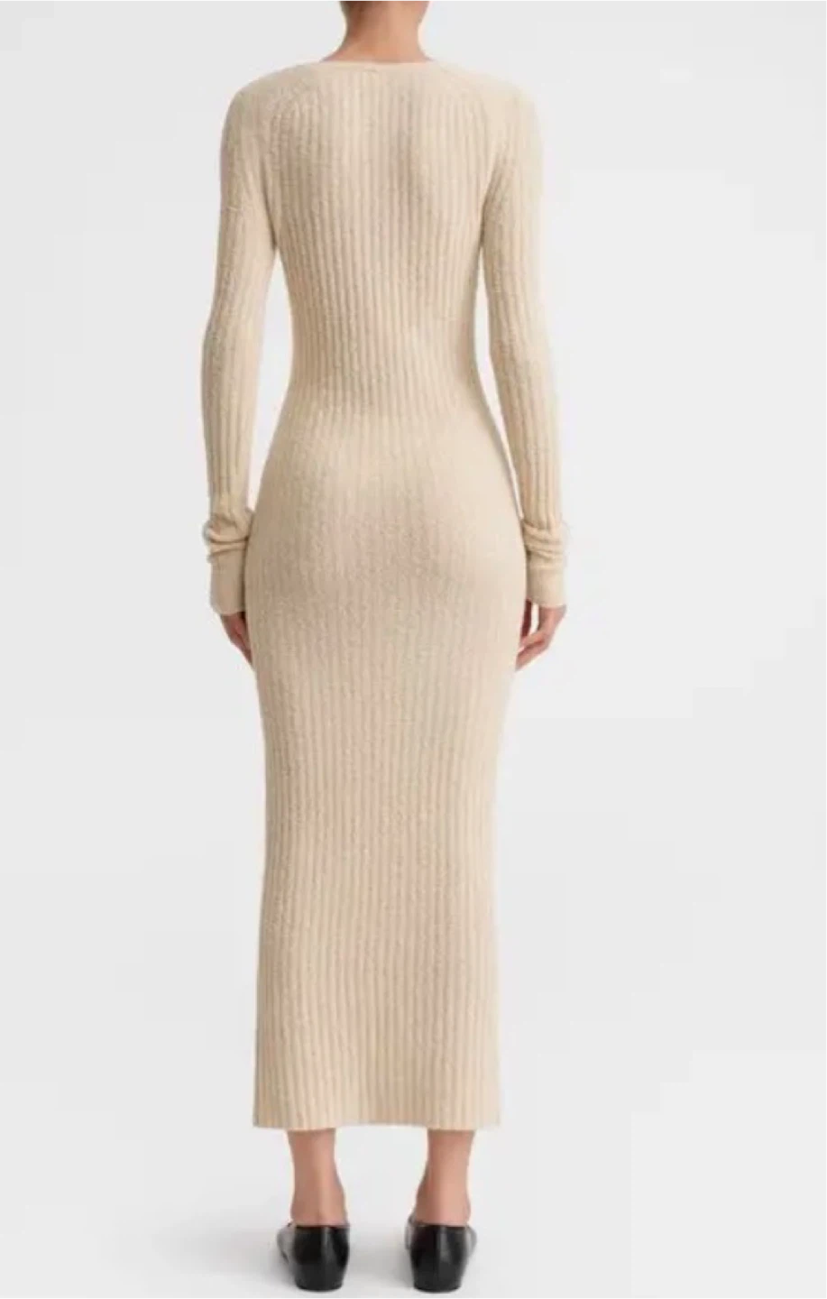 Ribbed Knit Maxi Dress - photo 2