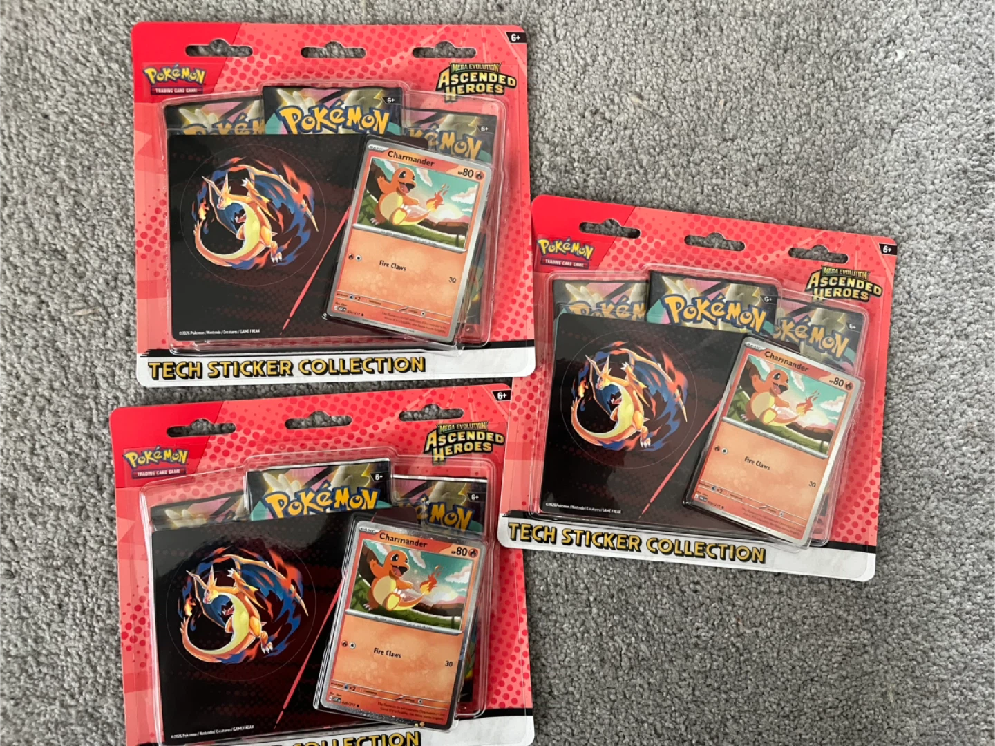 Pokémon Ascended Heroes Tech Sticker Collection