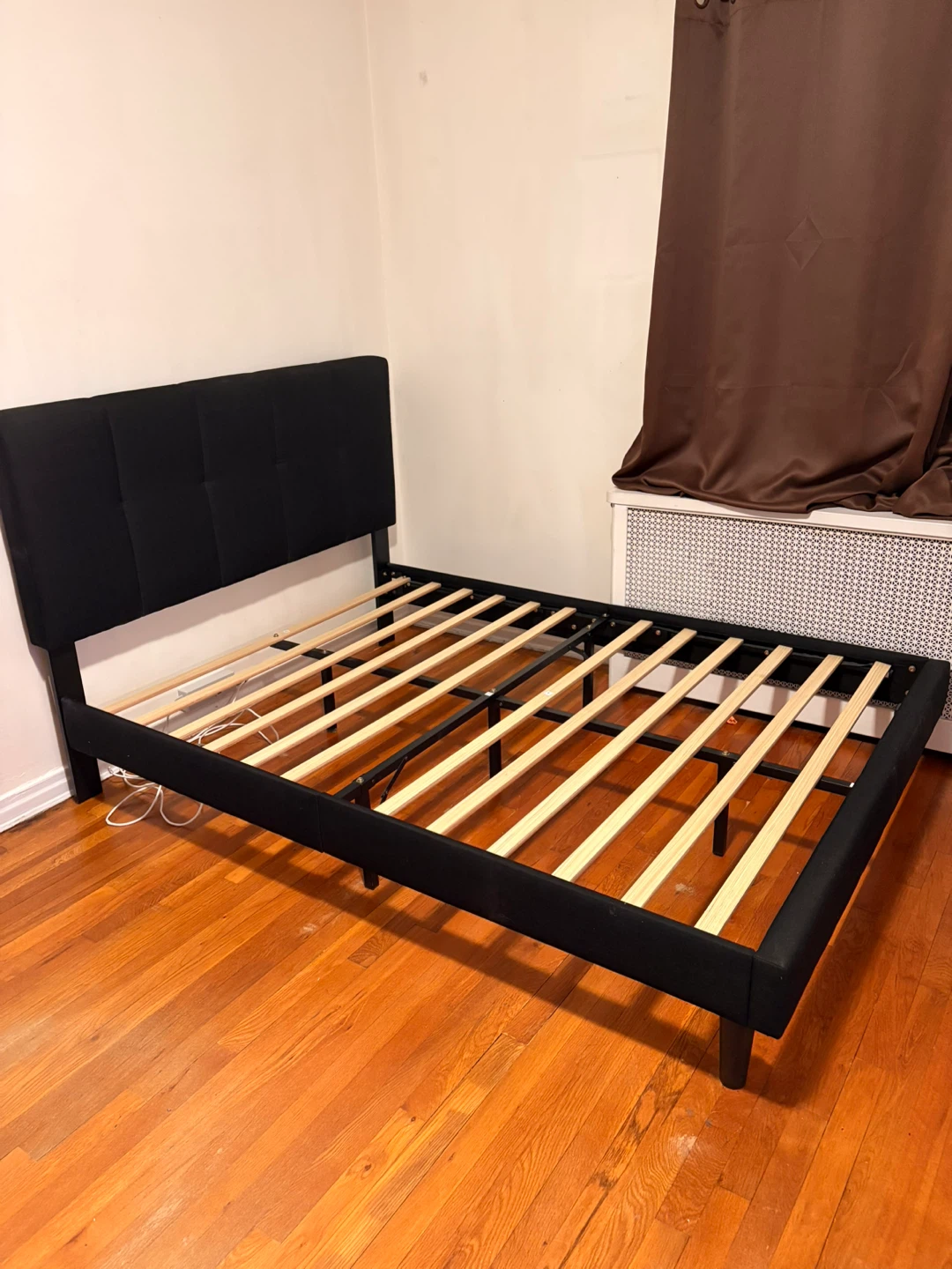 Dajai Upholstered Unfinished Platform Bed Frame