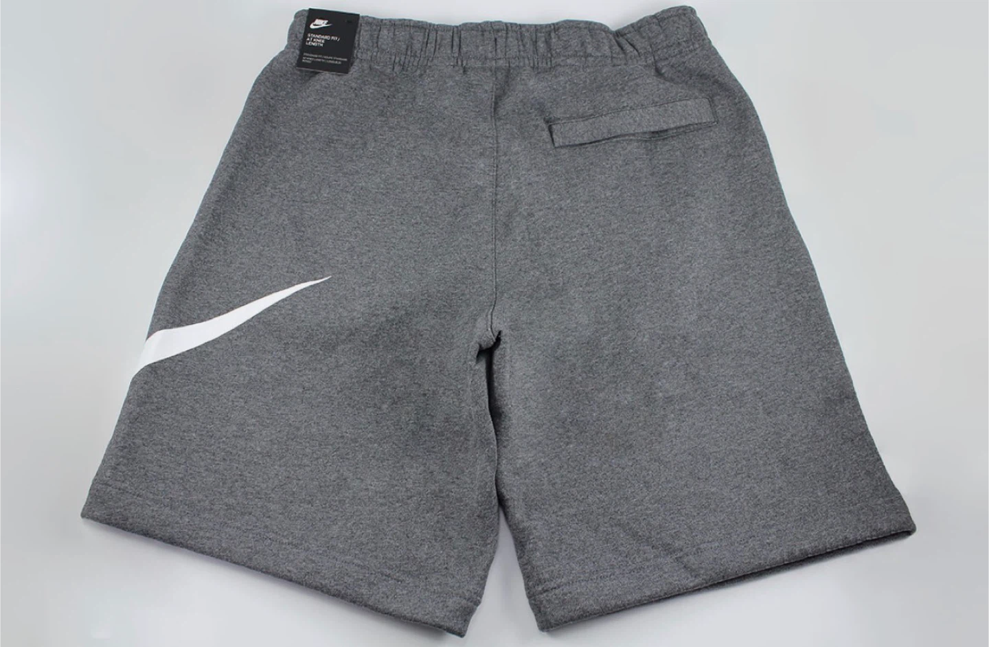 Nike Grey Swoosh Jersey Shorts size S - photo 2