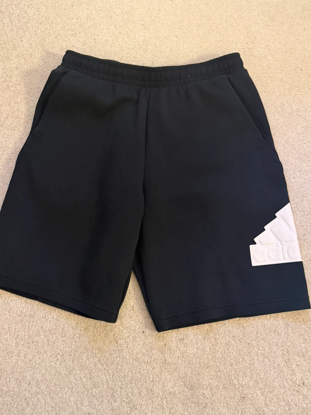 Adidas Black Shorts with Logo Size M - photo 4
