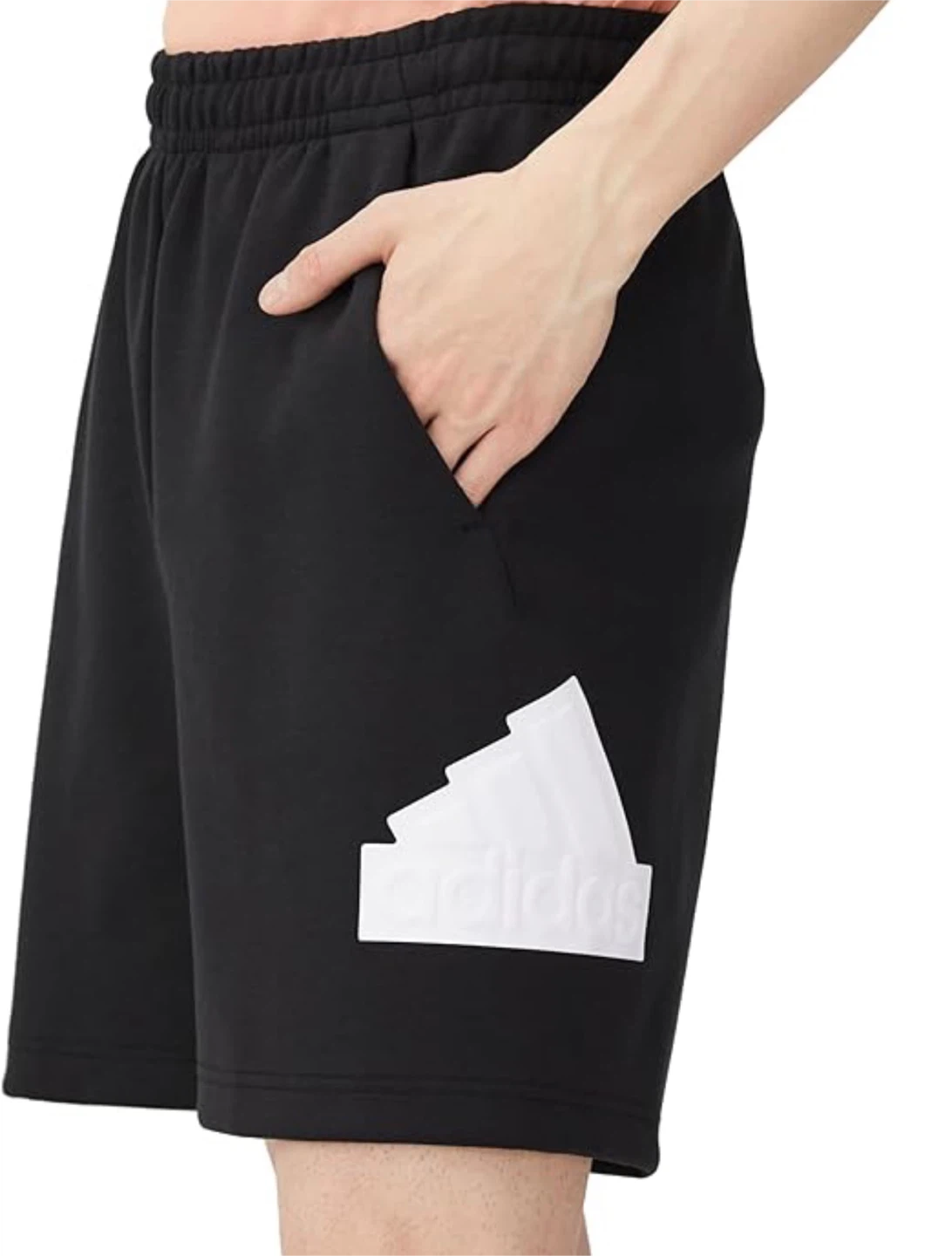 Adidas Black Shorts with Logo Size M - photo 2