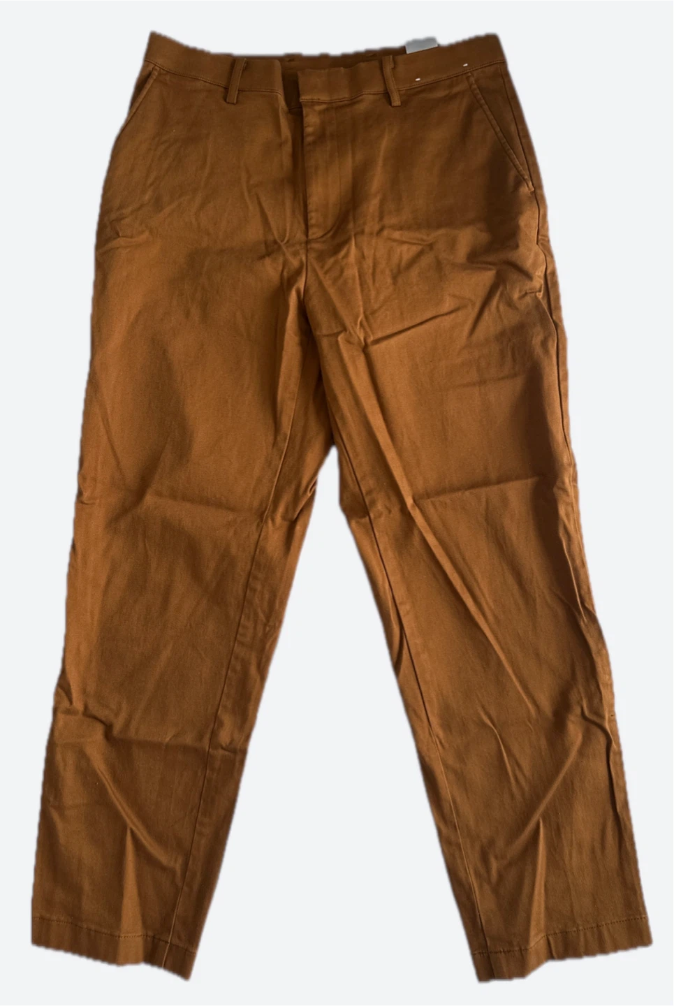 Uniqlo Chinos Size M Brown Cotton Spandex