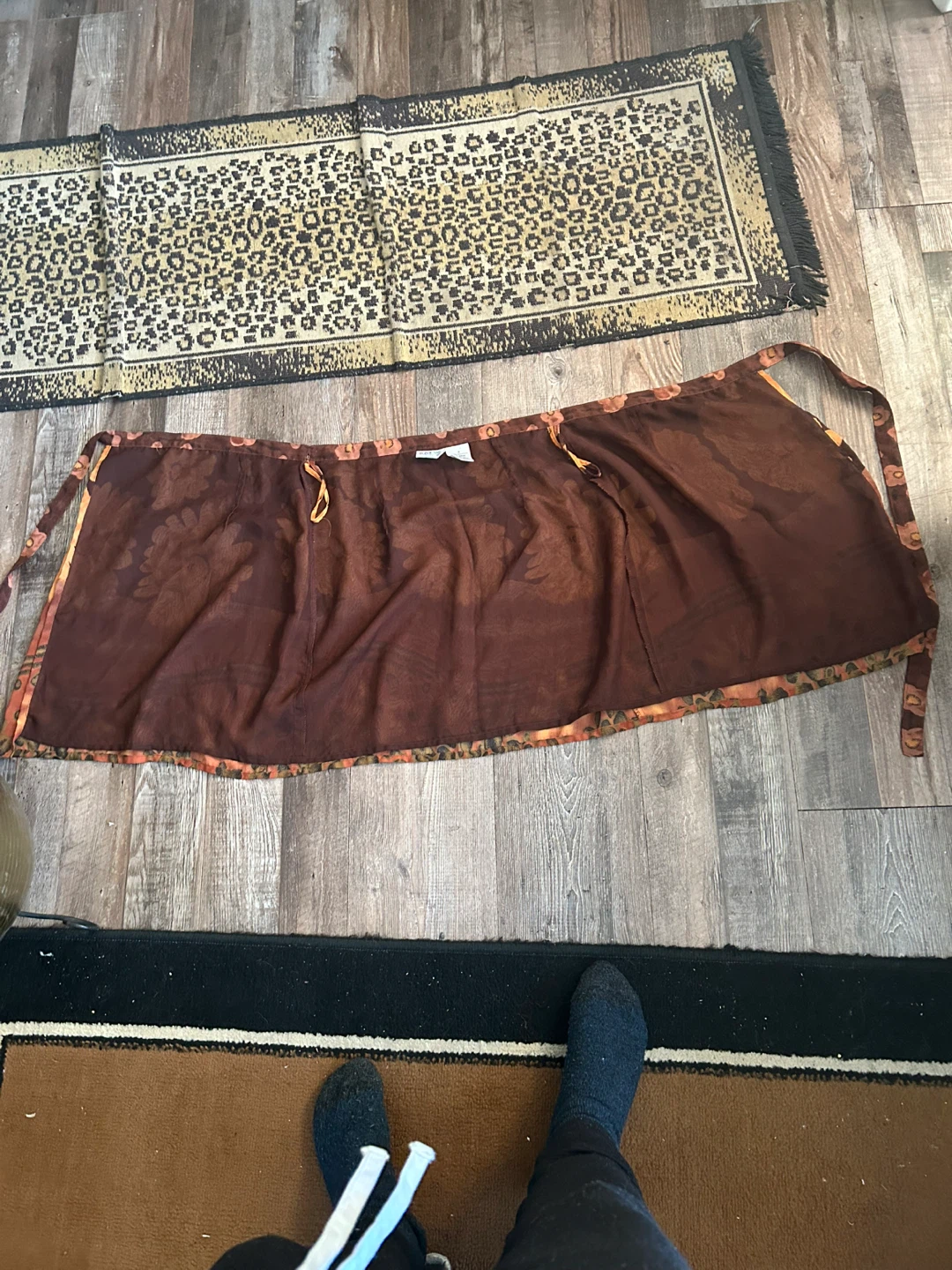 SMW Floral Wrap Around Skirt - Size S