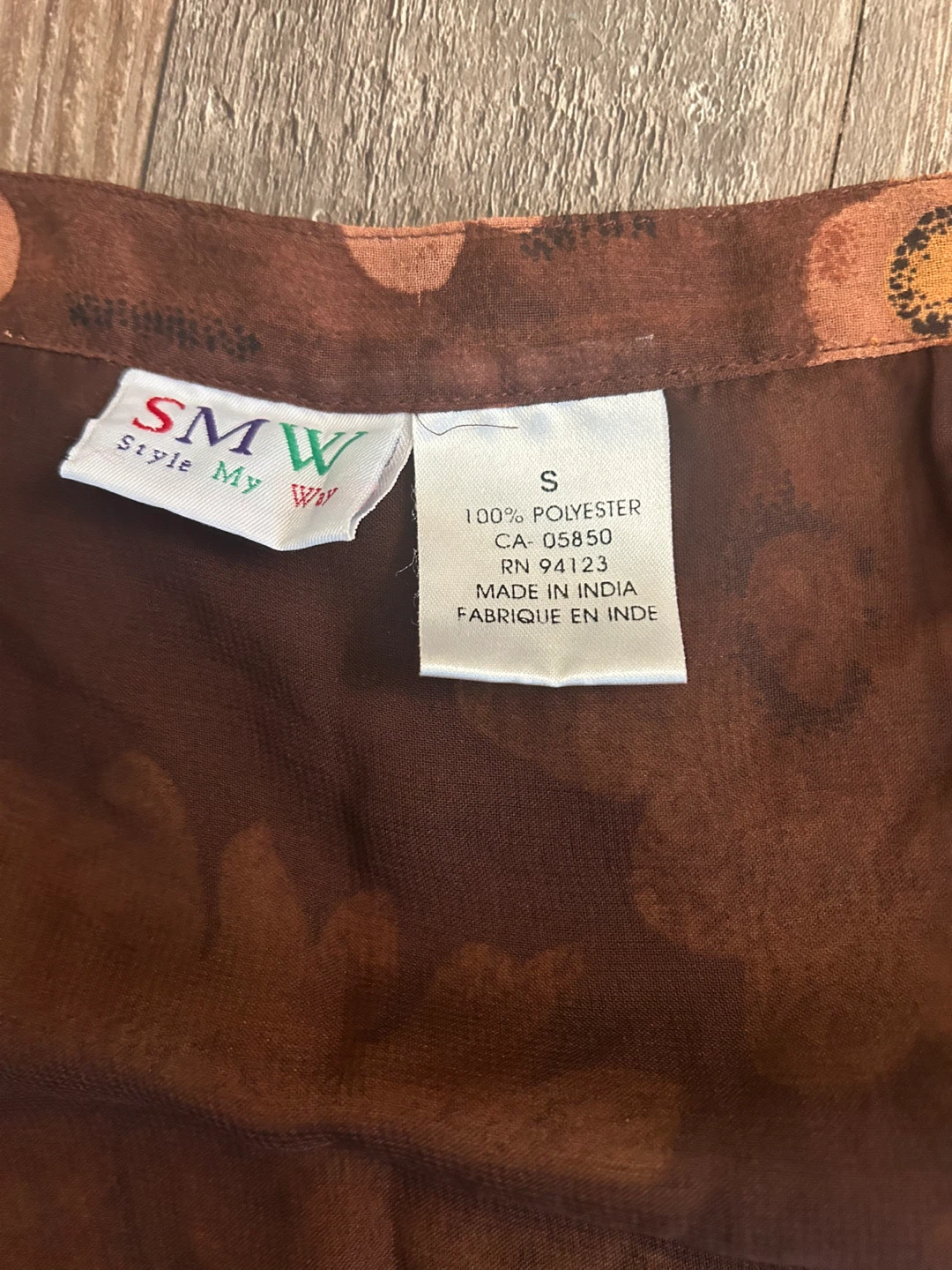 SMW Floral Wrap Around Skirt - Size S - photo 3