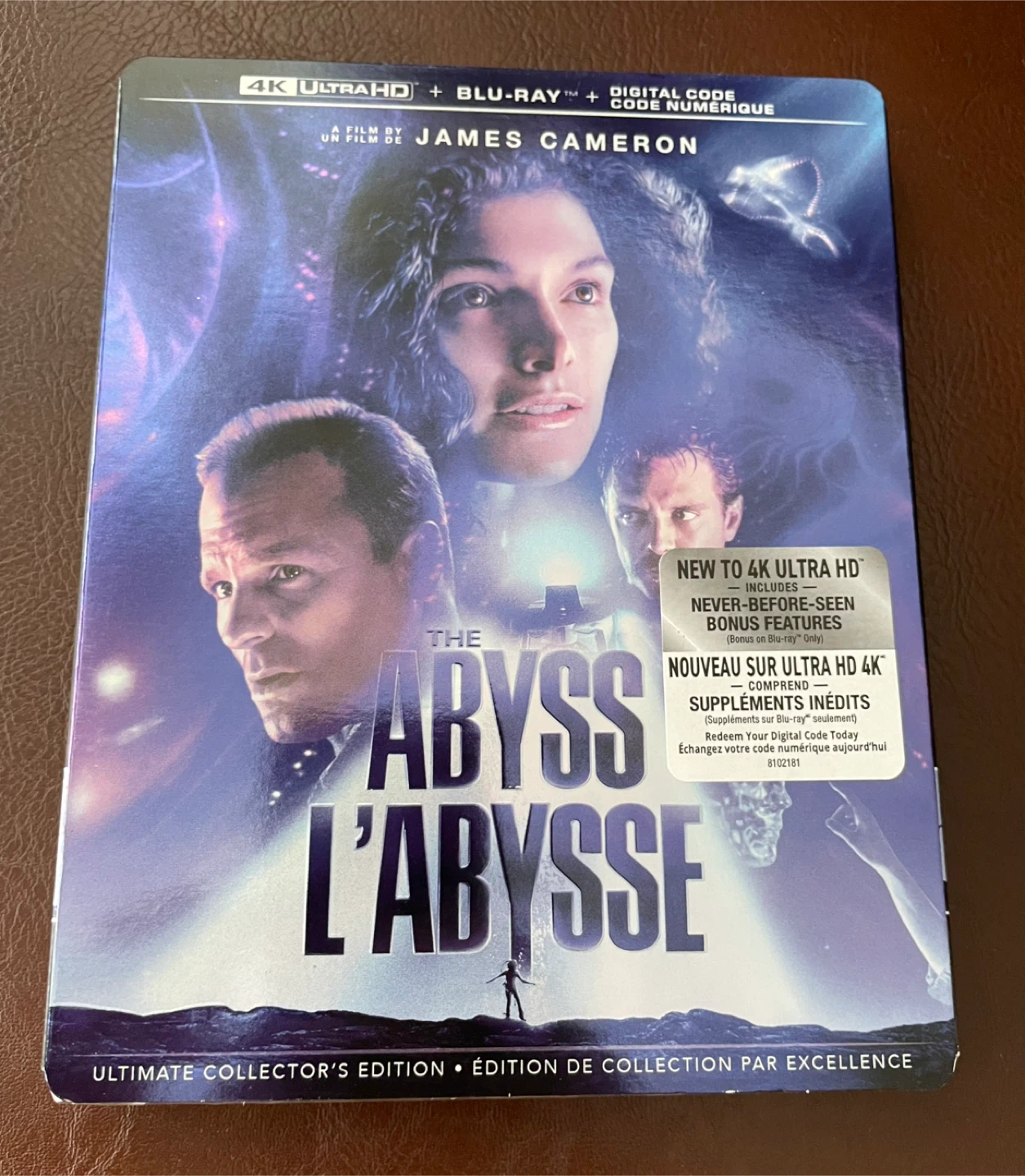 The Abyss 4K With Slipcover *Factory Sealed OOP - photo 2