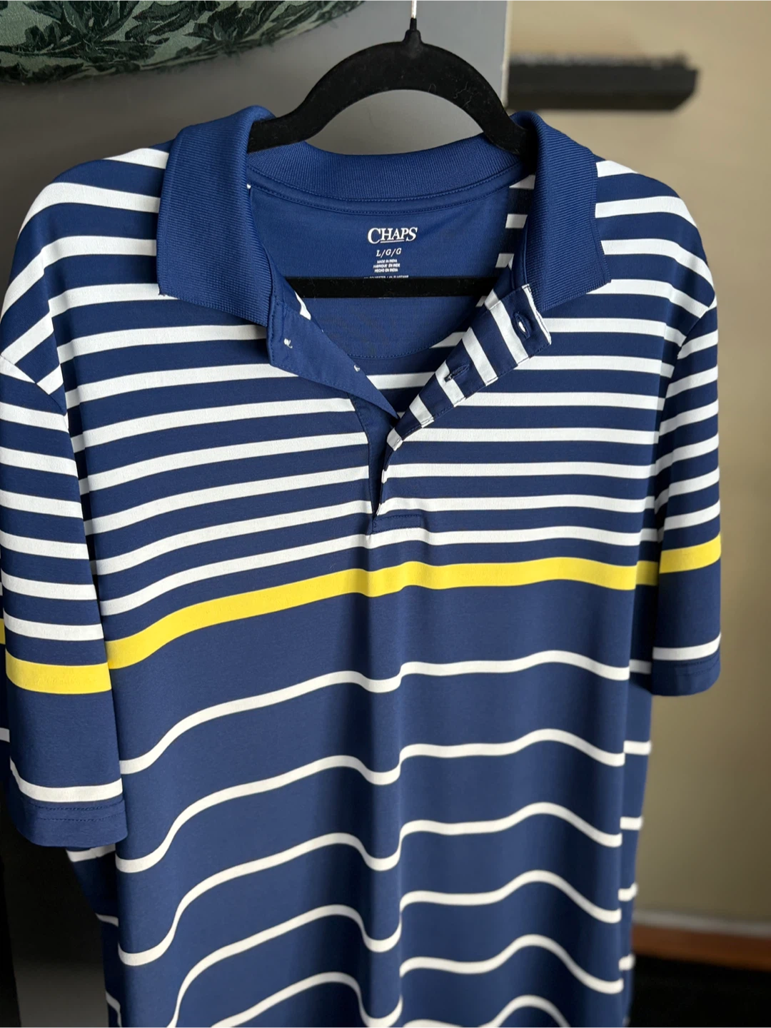 Men’s Chaps Striped Polo Shirt - photo 3