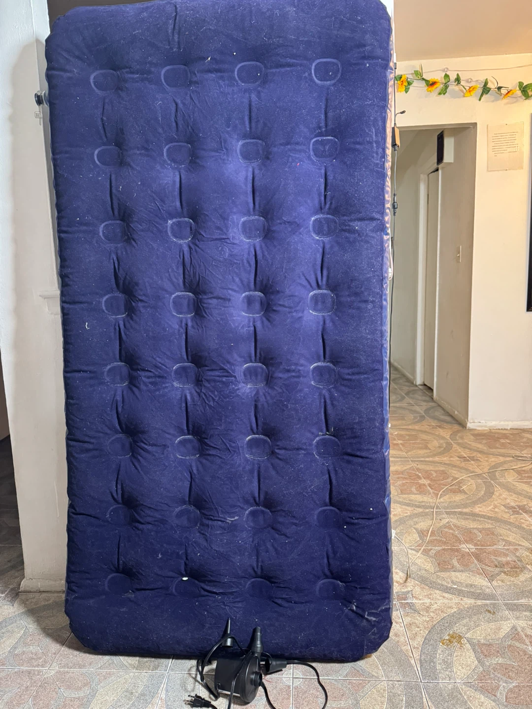 Inflatable Air Mattress with Pump - photo 2